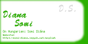 diana somi business card